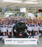 Toyota spouští ve Francii výrobu modelu Yaris pro Severní Ameriku