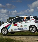 Peugeot Černý Racing team na Ypres Rally