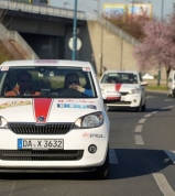 Čtyři vozy Citigo G-TEC v Monte Carlu
